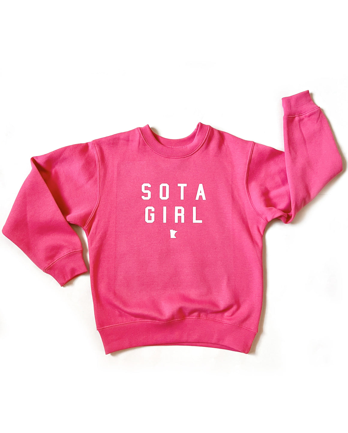 Youth Iona Crew [pink] - Northern Print Co.
