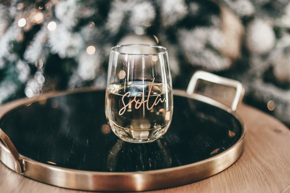 Sota Stemless Wine Glass - Northern Print Co.