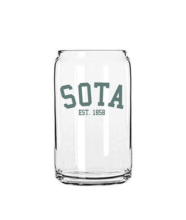 Evergreen Can Glass Northern Print Co.