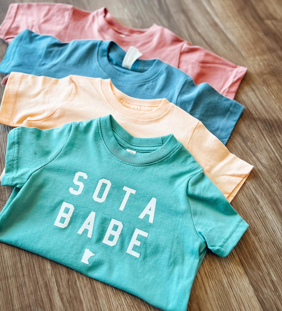 Toddler MN Tee [vintage indigo] - Northern Print Co.