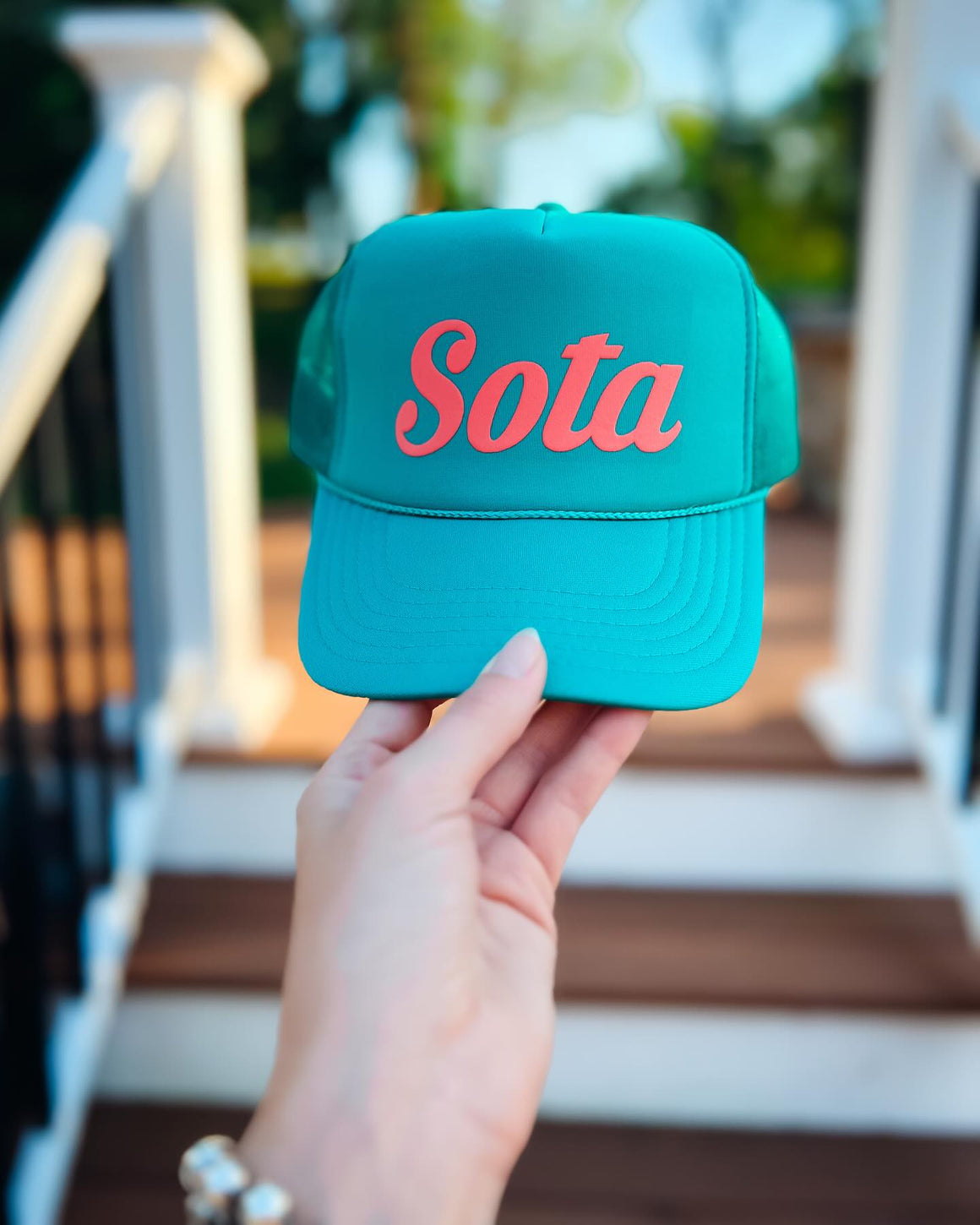 Sota Trucker Hat [coral puff]