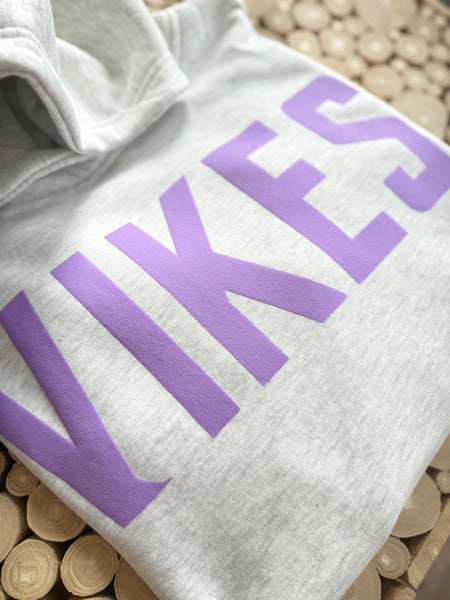 Women's Vikes Hoodie [puff logo] - Northern Print Co.
