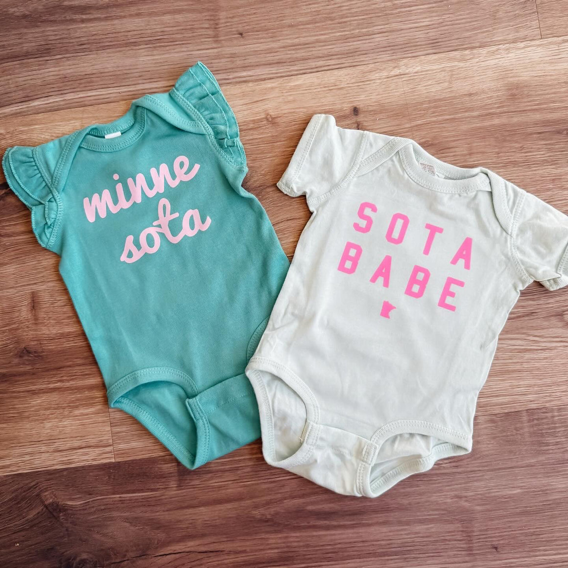 Ruffle MN Onesie - Northern Print Co.