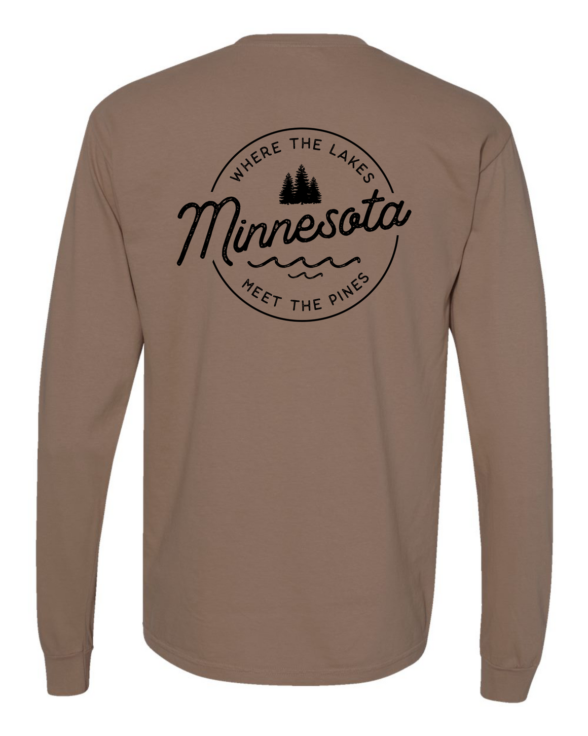 Chestnut Long Sleeve - Northern Print Co.