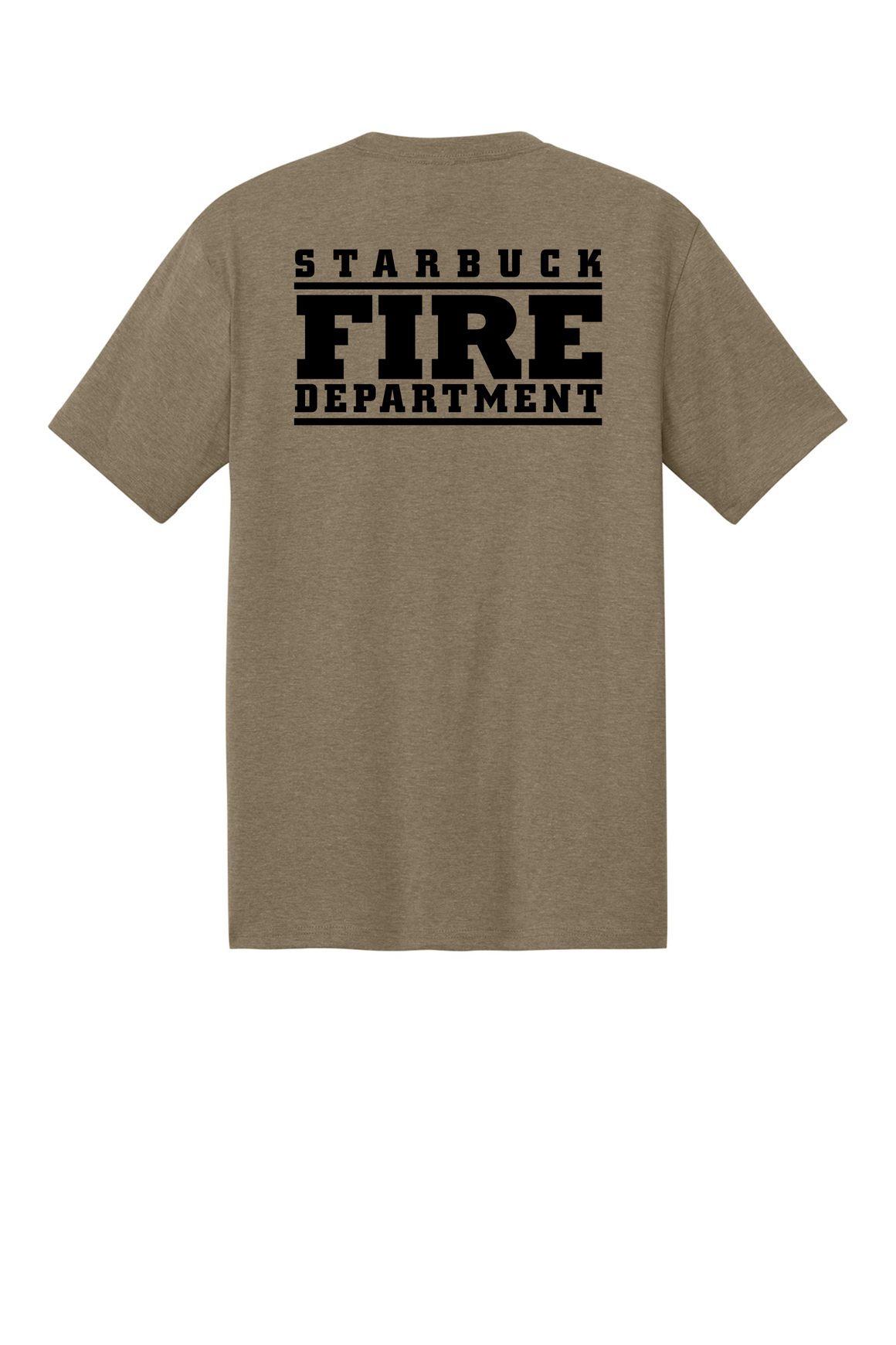 Unisex Tee [Coyote Brown Heather] - Northern Print Co.