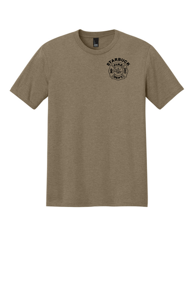 Unisex Tee [Coyote Brown Heather] - Northern Print Co.