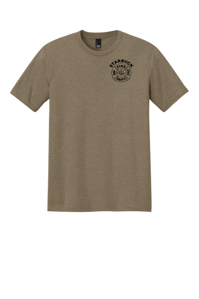 Unisex Tee [Coyote Brown Heather] - Northern Print Co.