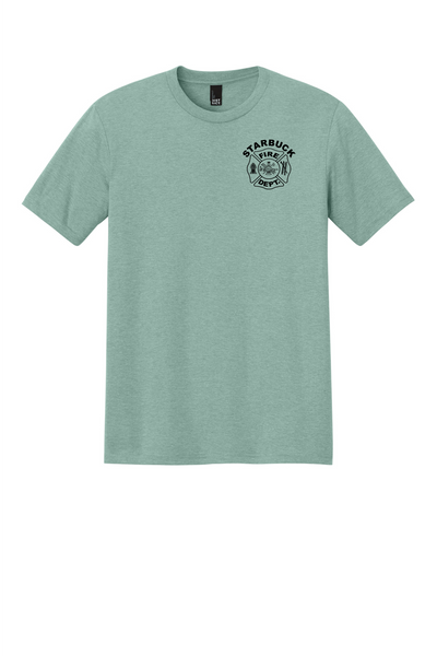 Unisex Tee [Heathered Dusty Sage] - Northern Print Co.