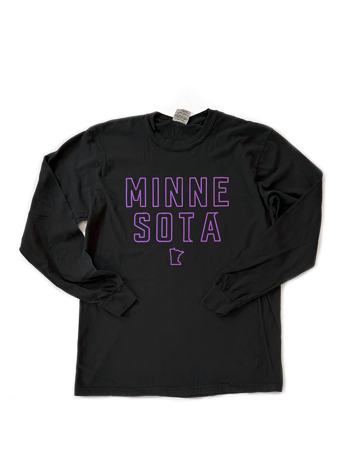 MN Football Long Sleeve [black] - Northern Print Co.