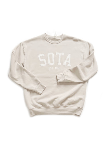 Aspen Crewneck [puff logo] - Northern Print Co.