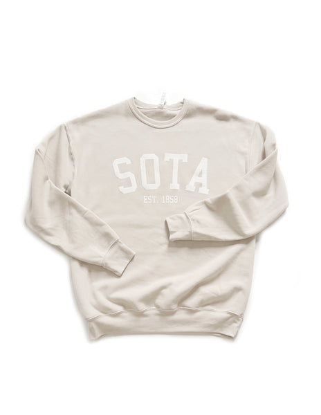 Aspen Crewneck [puff logo] - Northern Print Co.