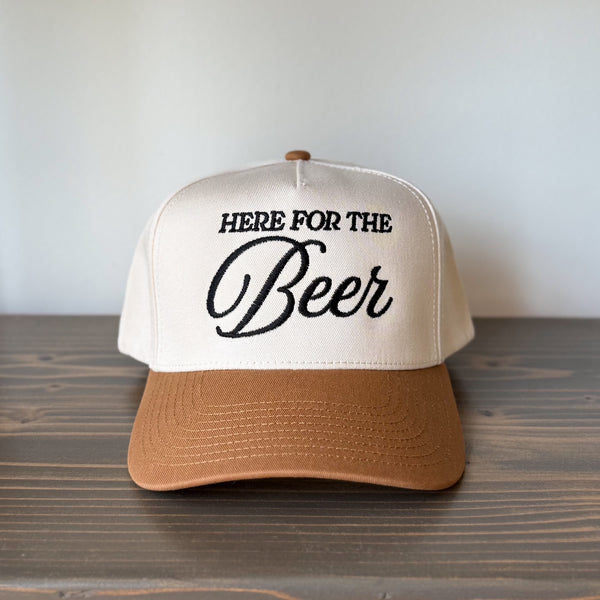 Here for the Beer Trucker Hat