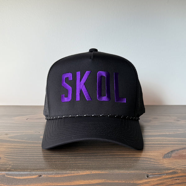 SKOL Performance Snapback [black]