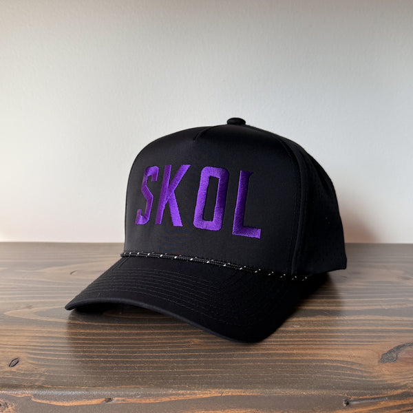 SKOL Performance Snapback [black]