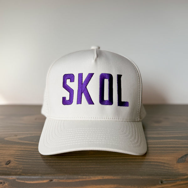 SKOL Performance Snapback [off white]