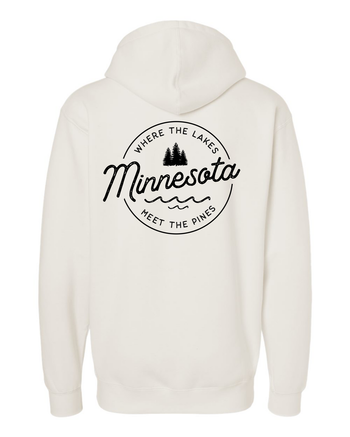 Iron Range Hoodie [ivory] - Northern Print Co.