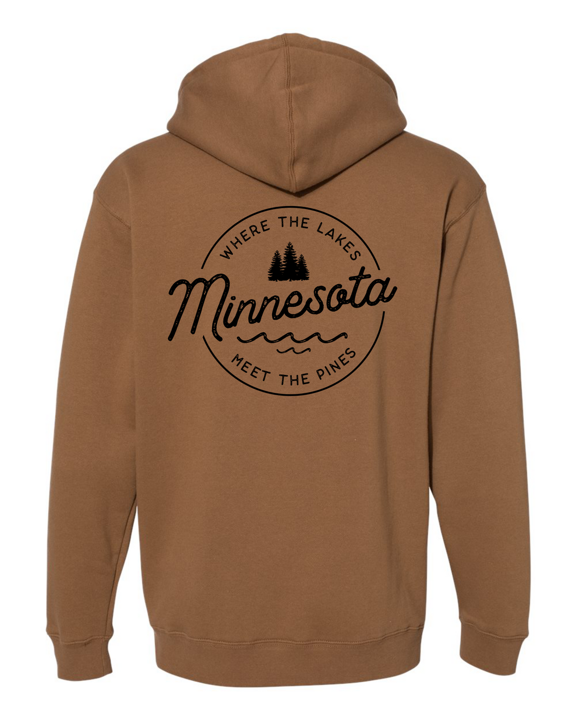 Iron Range Hoodie [caramel] - Northern Print Co.