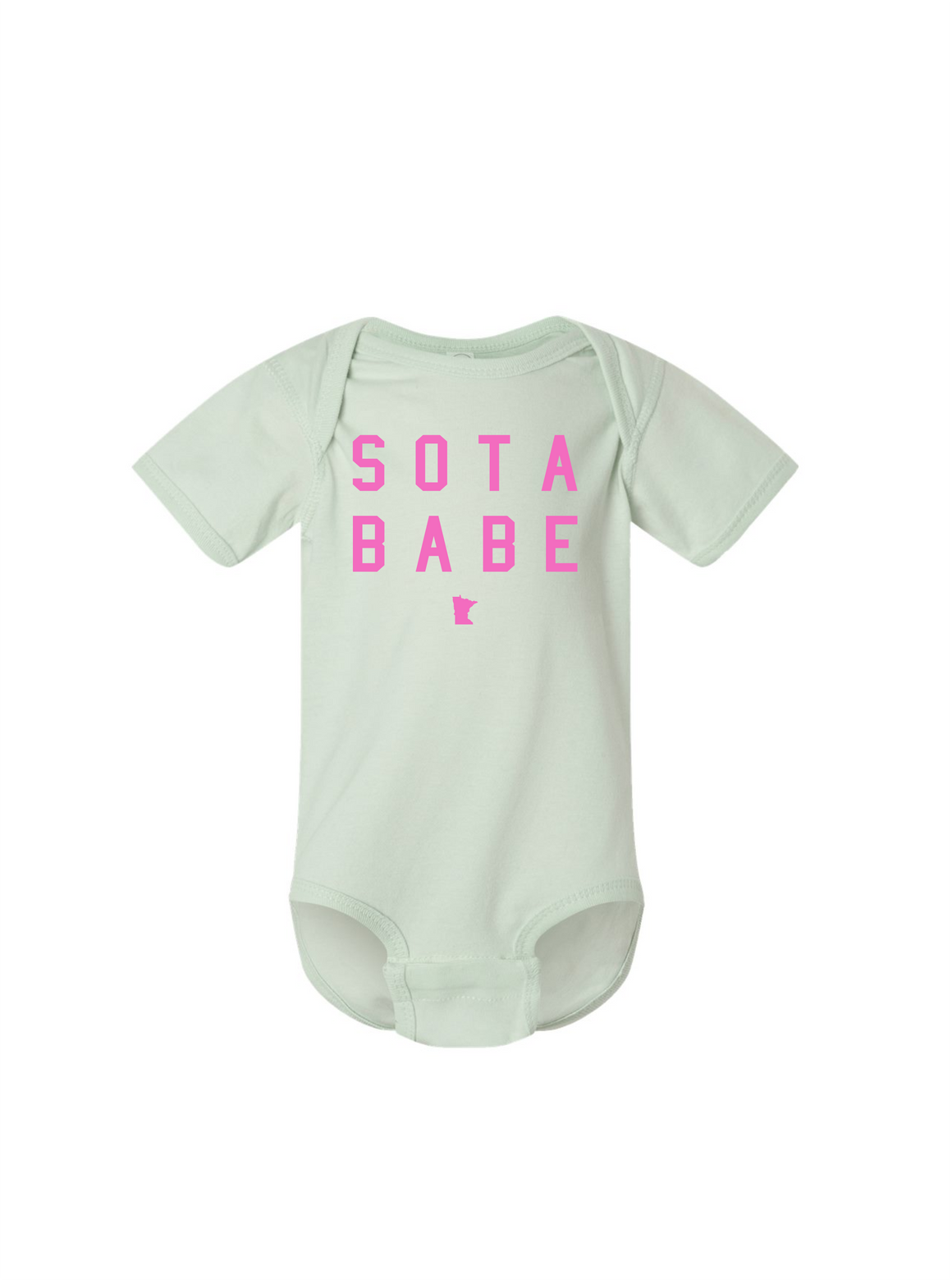 Sota Babe Onesie [key lime] - Northern Print Co.