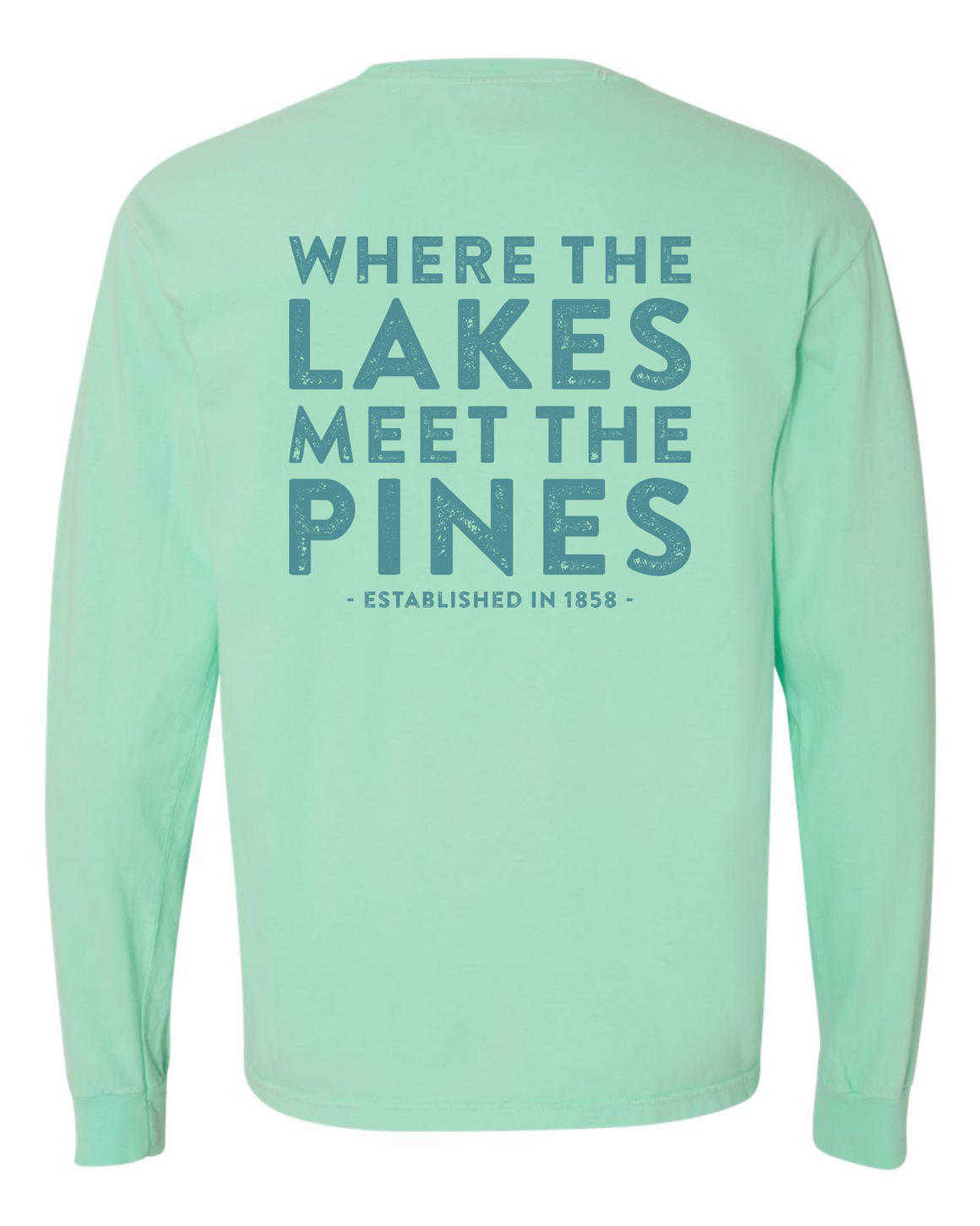 Chain of the Lakes Long Sleeve - Northern Print Co.