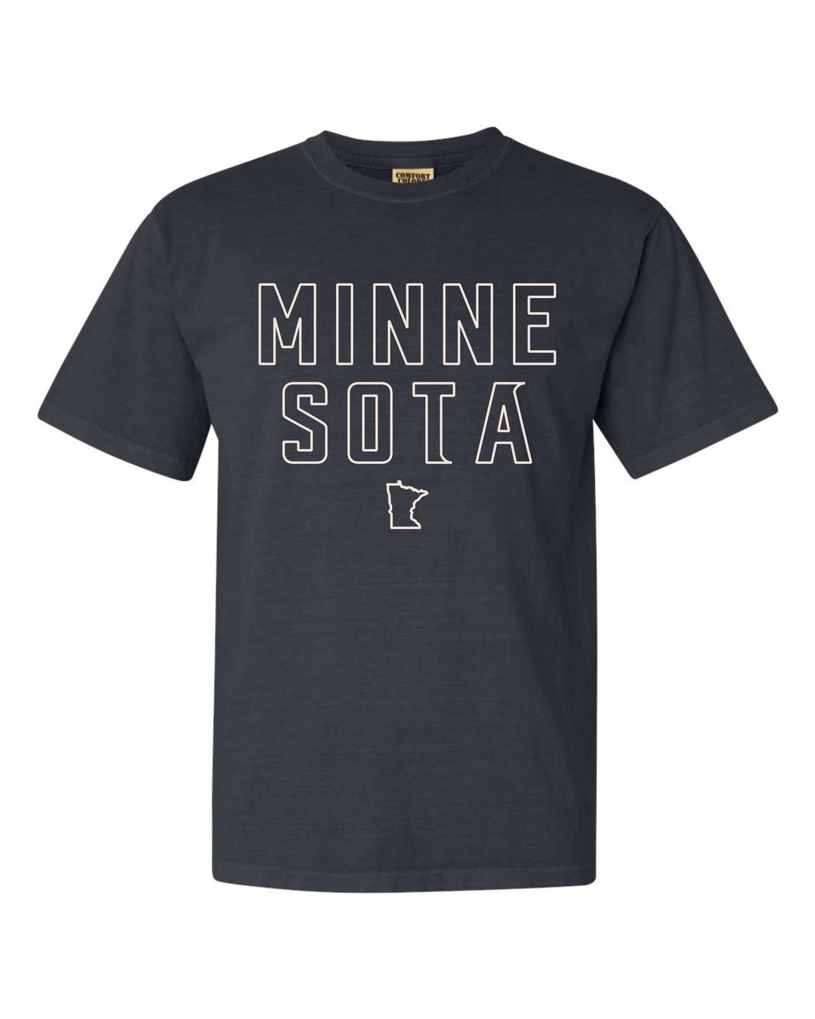 MN Football Tee [charcoal] - Northern Print Co.