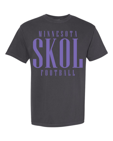 Minnesota SKOL Tee [graphite] - Northern Print Co.
