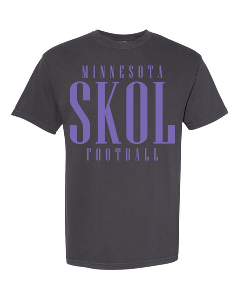 Minnesota SKOL Tee [graphite] - Northern Print Co.