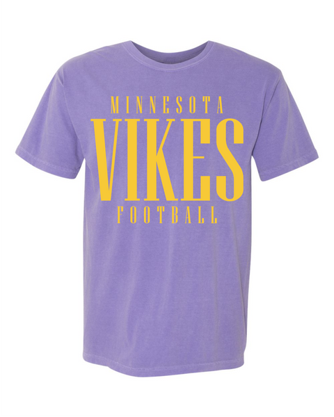 Minnesota Vikes Tee [violet] - Northern Print Co.