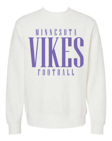 Minnesota Vikes Crew - Northern Print Co.