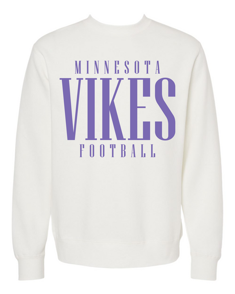 Minnesota Vikes Crew - Northern Print Co.