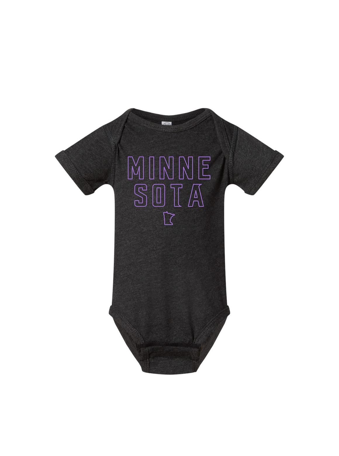 MN Football Onesie [heather black]