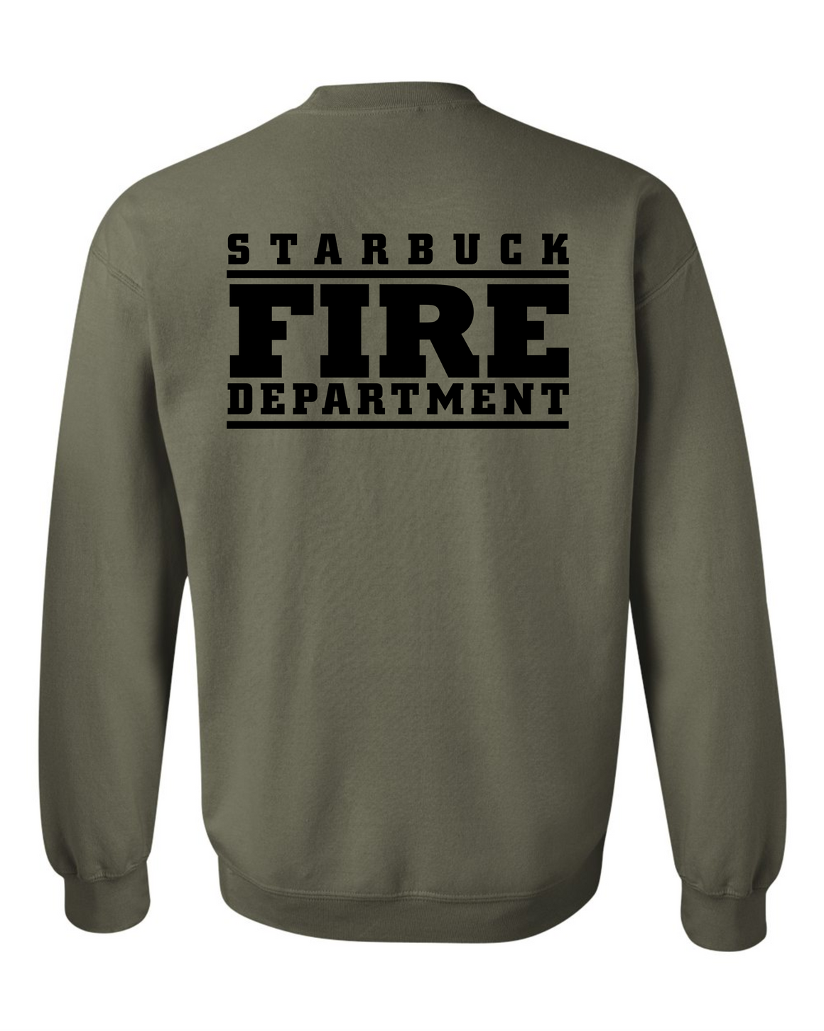 Unisex Gildan Crewneck [Military Green] - Northern Print Co.