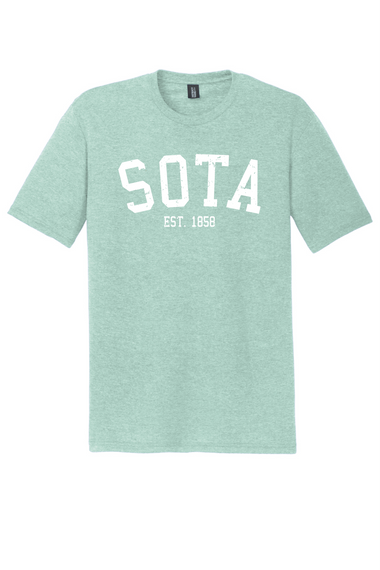 Preston Tee [sage] - Northern Print Co.
