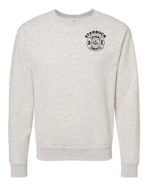 Unisex JERZEES Crewneck [Oatmeal Heather] - Northern Print Co.