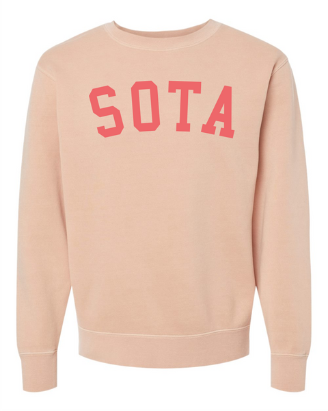 Aurora Crew [puff logo] - Northern Print Co.