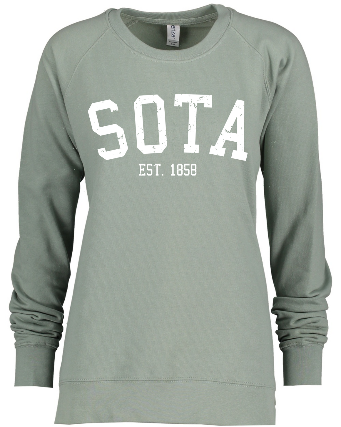 Women's Savage Crew [puff logo] - Northern Print Co.