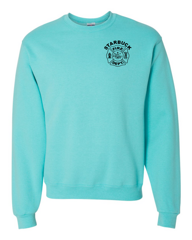 Unisex JERZEES Crewneck [Scuba Blue] - Northern Print Co.