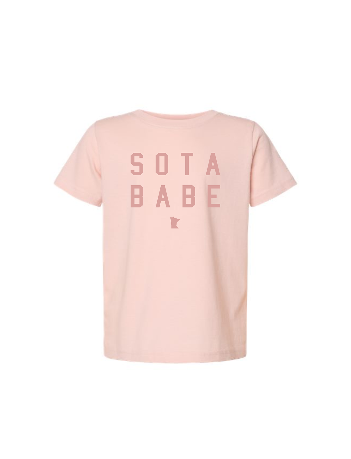 Toddler Sota Babe Tee [blossom] - Northern Print Co.