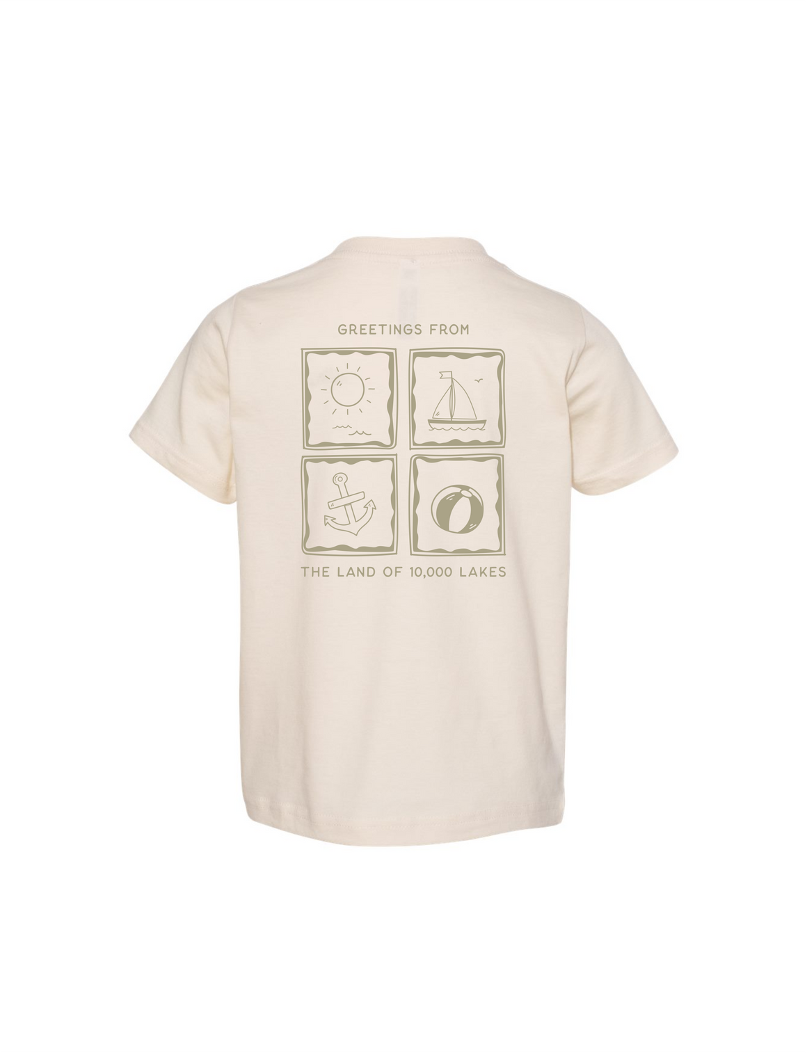 Greetings From MN Toddler Tee - Northern Print Co.