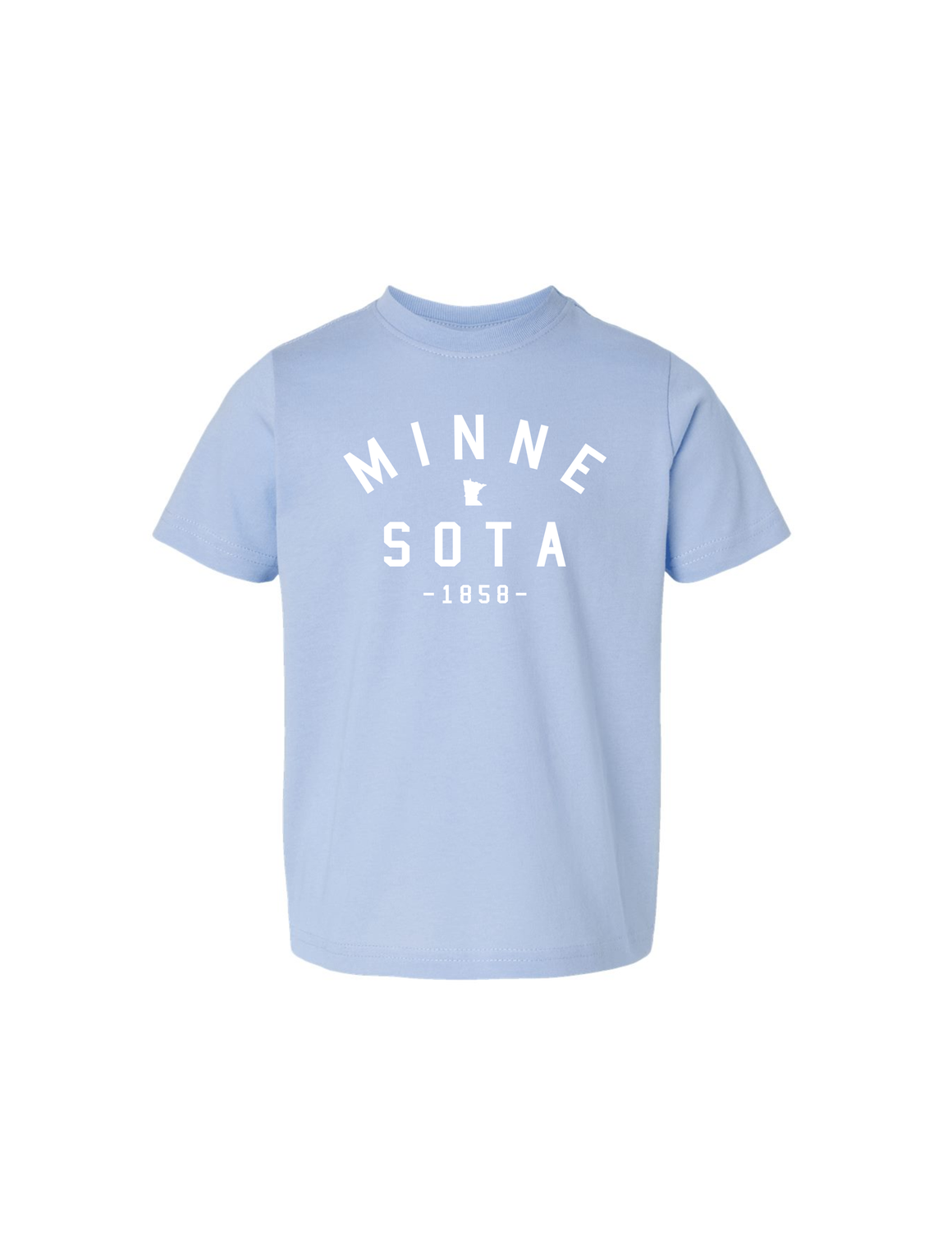 Toddler MN Tee [lt. blue] - Northern Print Co.