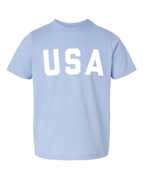 USA Toddler Tee [lt. blue]