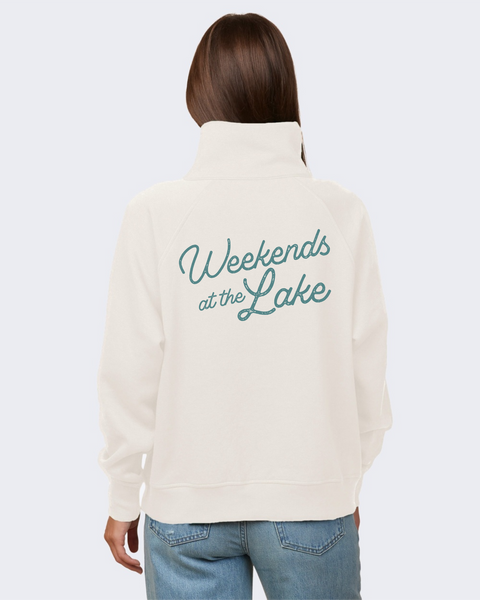 Women's Washed Up 1/4 Zip - Northern Print Co.