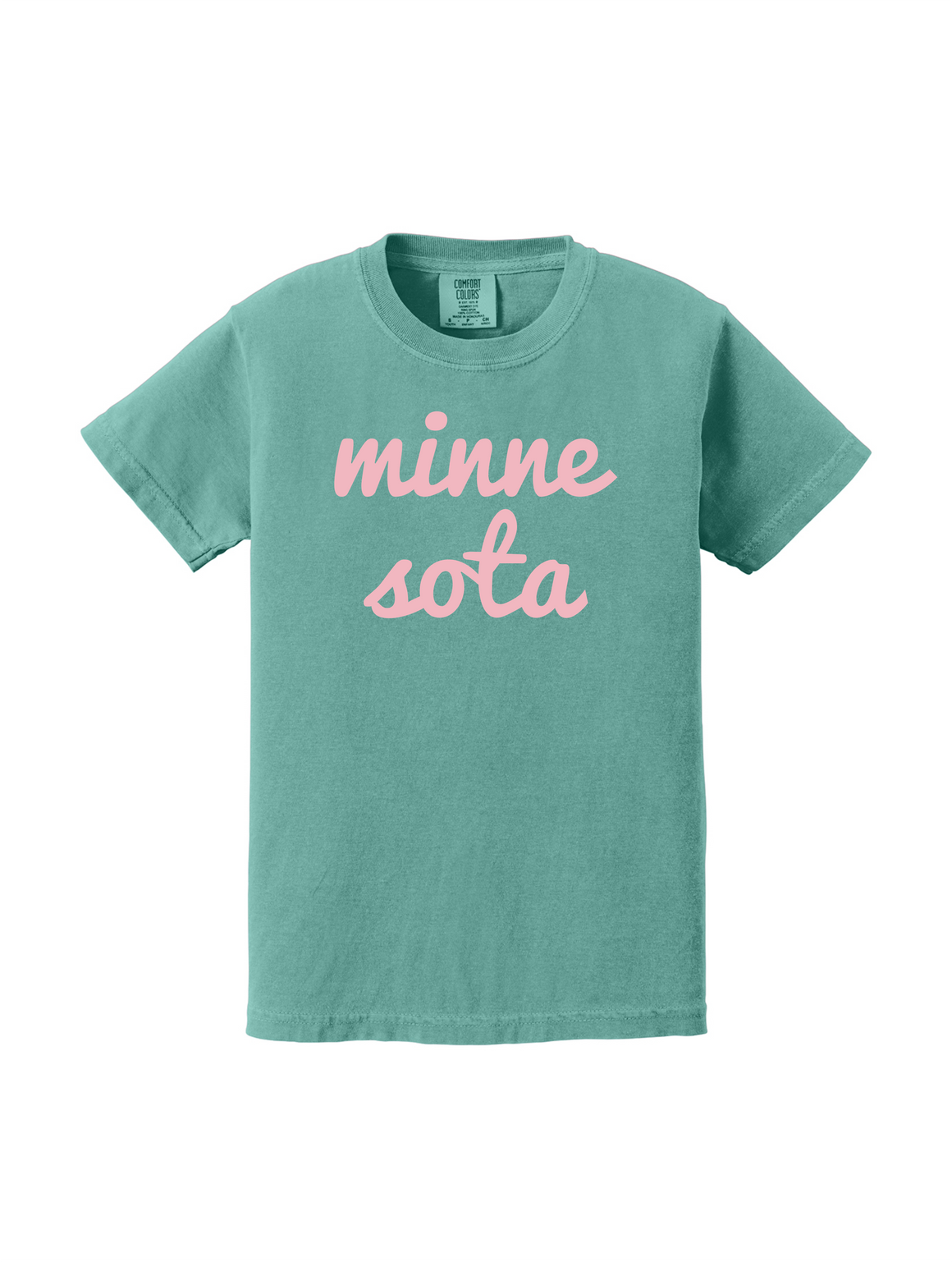 Youth MN Tee [surf] - Northern Print Co.