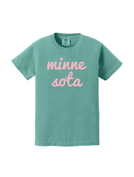 Youth MN Tee [surf] - Northern Print Co.