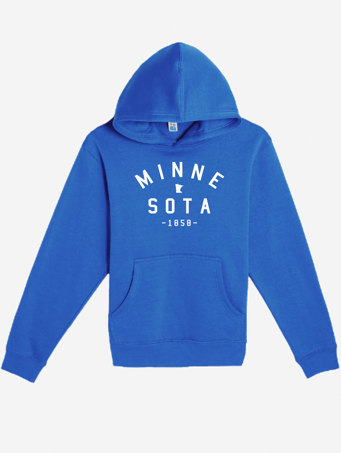 Youth MN Hoodie [royal] - Northern Print Co.