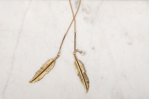 Feather Lariat - Northern Print Co.