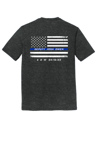 Deputy Owen Tee - HEATHER BLACK - Northern Print Co.
