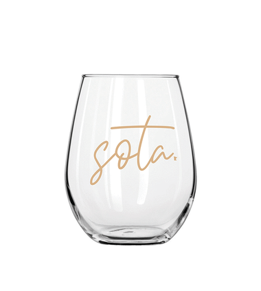 Sota Stemless Wine Glass - Northern Print Co.