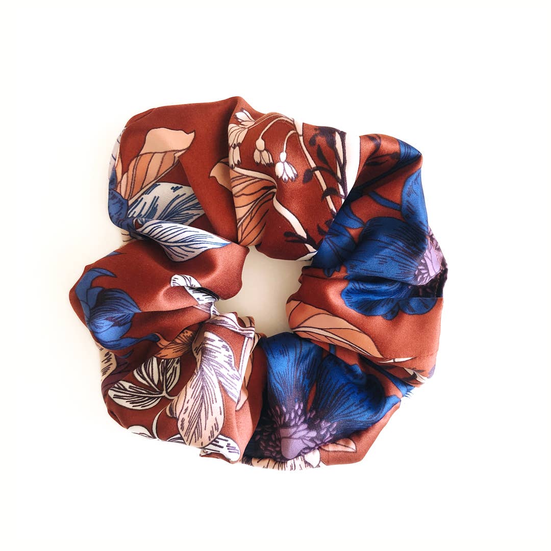 Rustic Brights Floral XL Scrunchie - Northern Print Co.