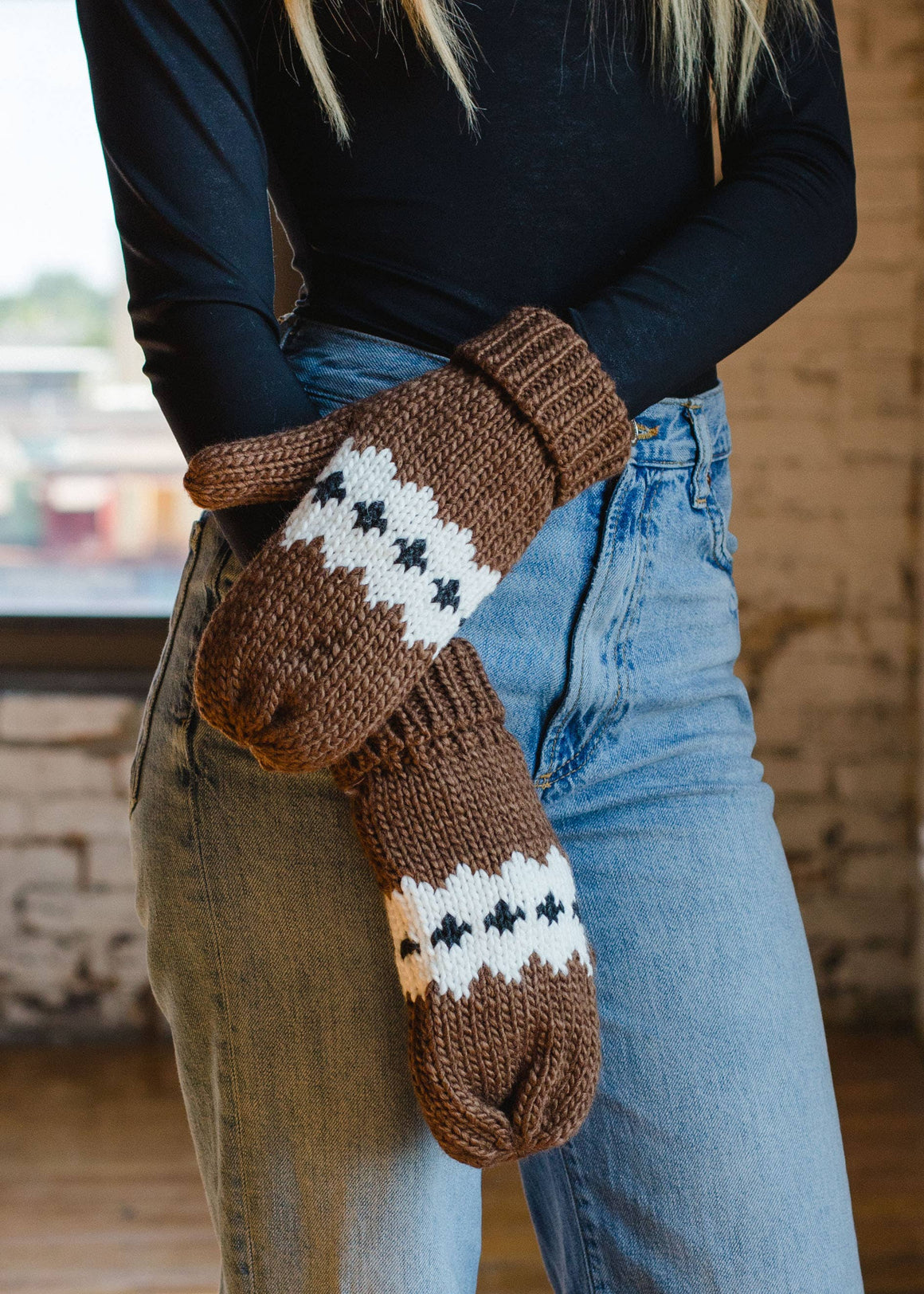 Cable Knit Mittens - Northern Print Co.